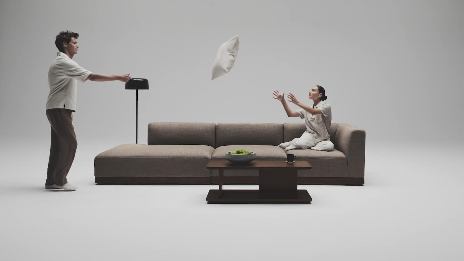 Essential pour Thuma : un canapé modulable par Quentin de Coster 