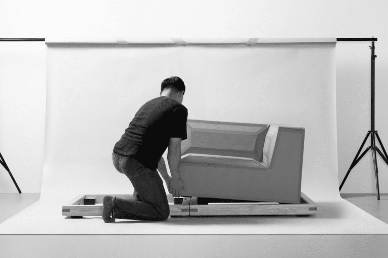 Essential pour Thuma : un canapé modulable par Quentin de Coster