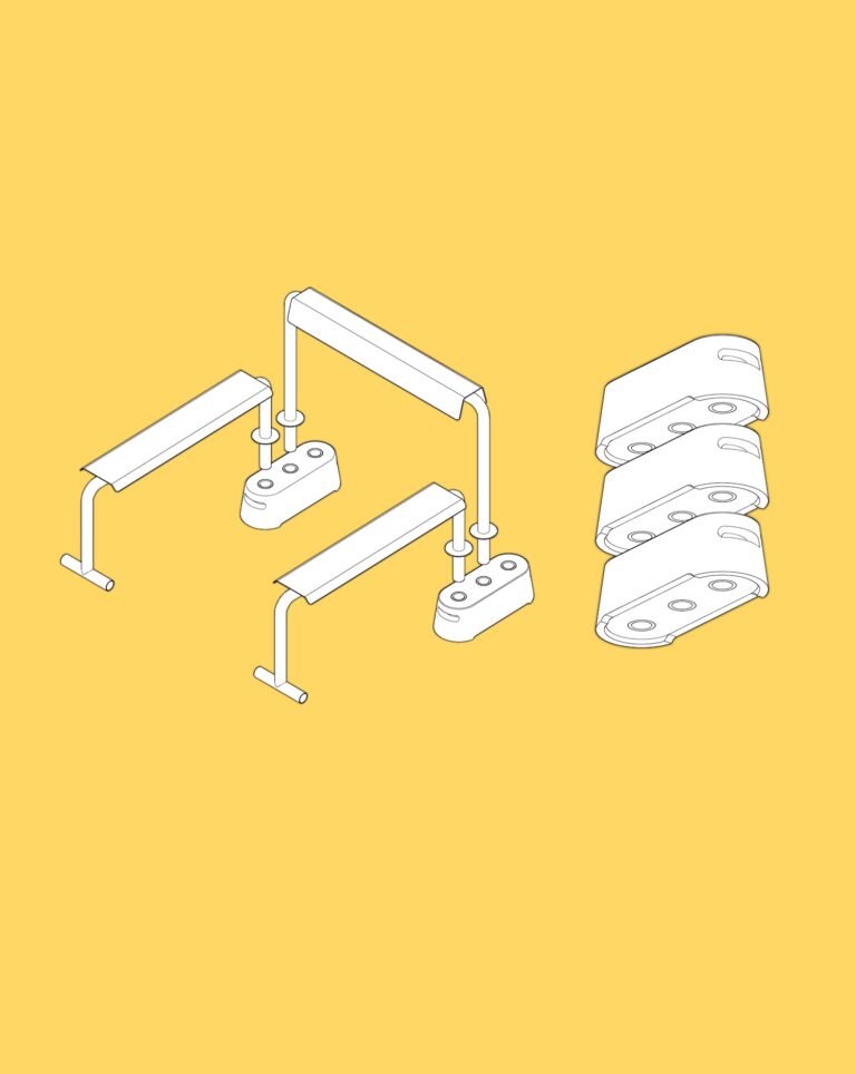 NODE transforme les codes des barrières de ville en mobilier urbains par Xinyi Liu