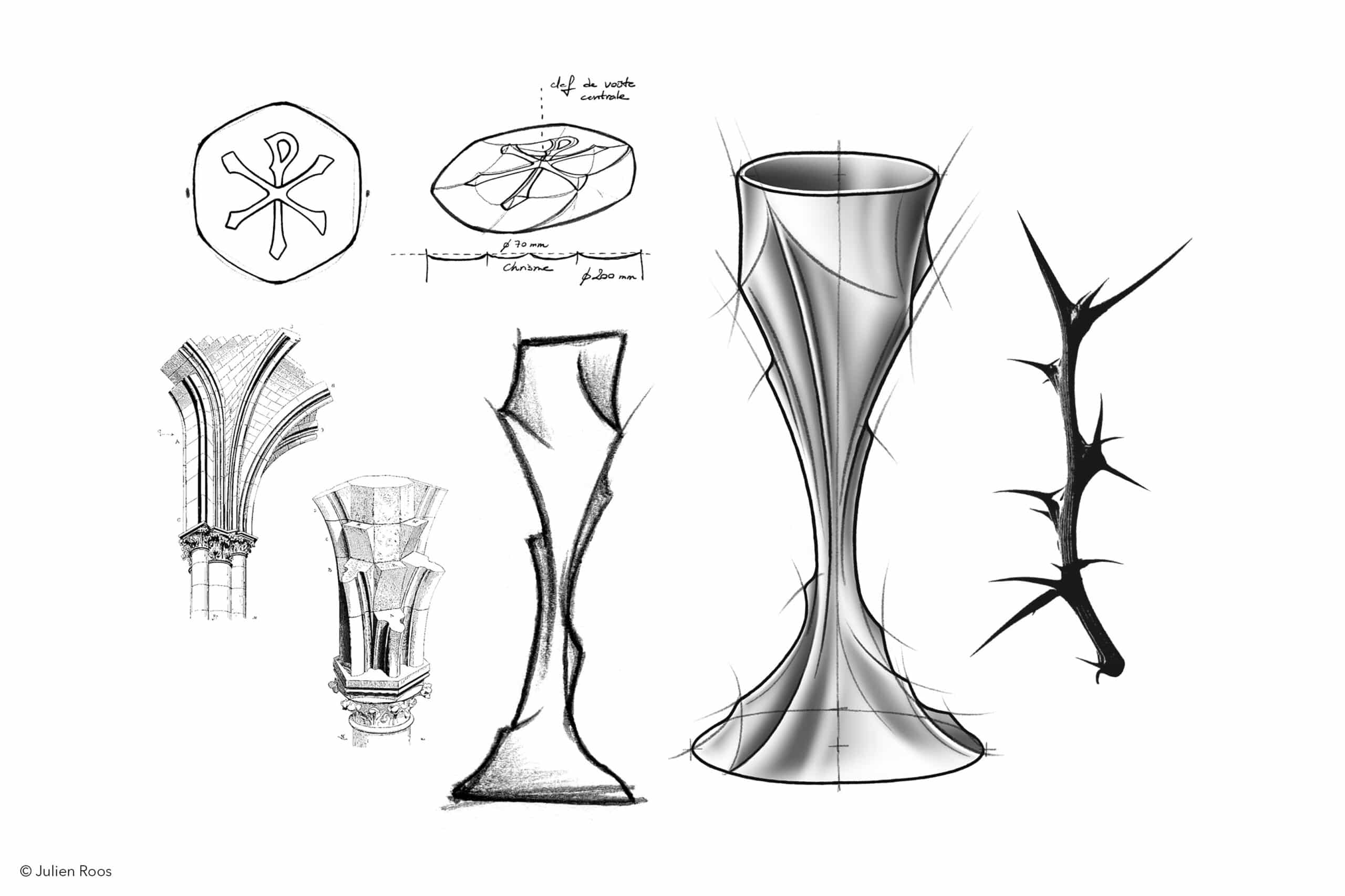 Orfèvrerie vivante : Julien Roos sculpte le métal pour Notre-Dame de Paris Orfèvrerie vivante : Julien Roos sculpte le métal pour Notre-Dame de Paris