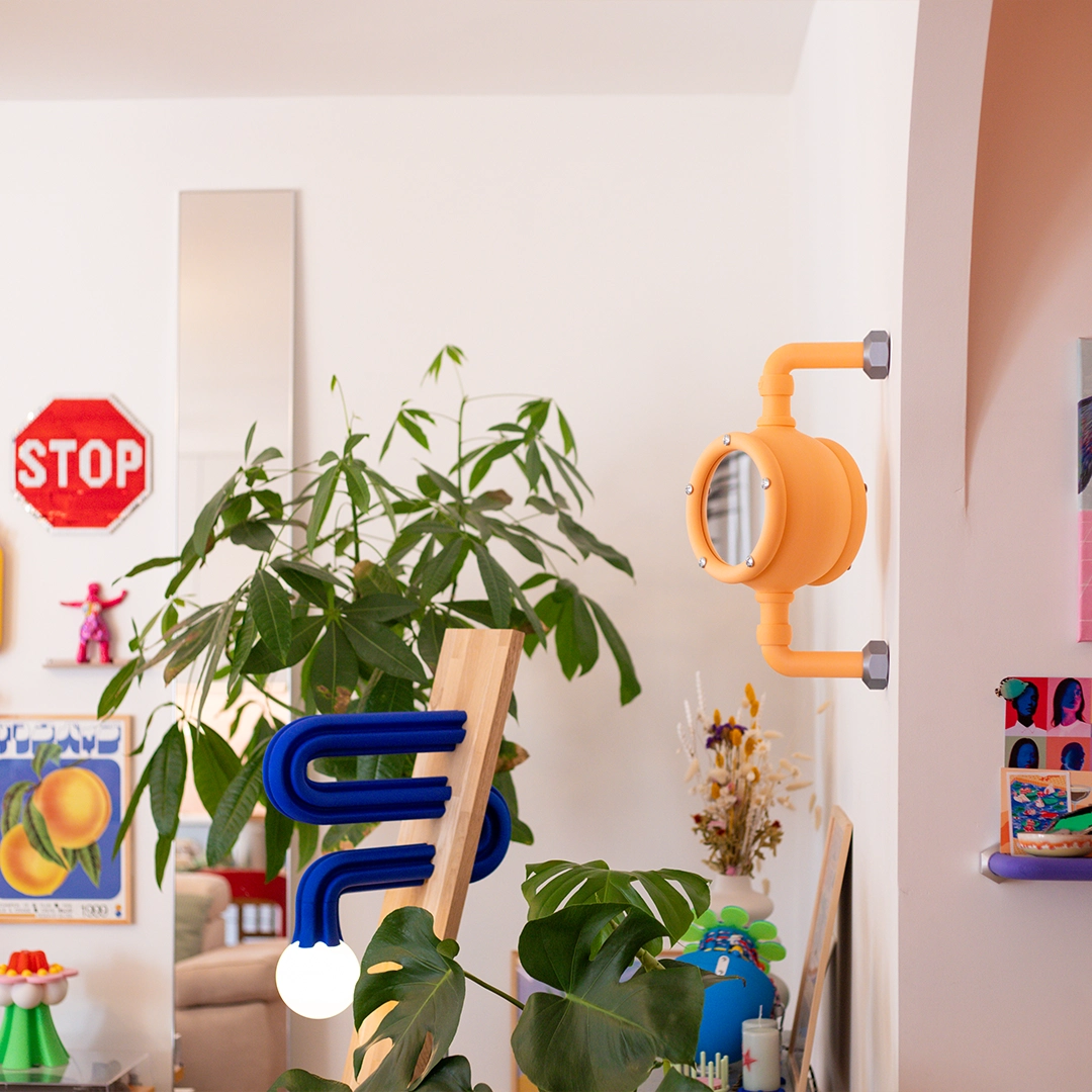 De la série 30 jours/30 impressions 3D à l'objet : le miroir rotatif de Léo Lorini