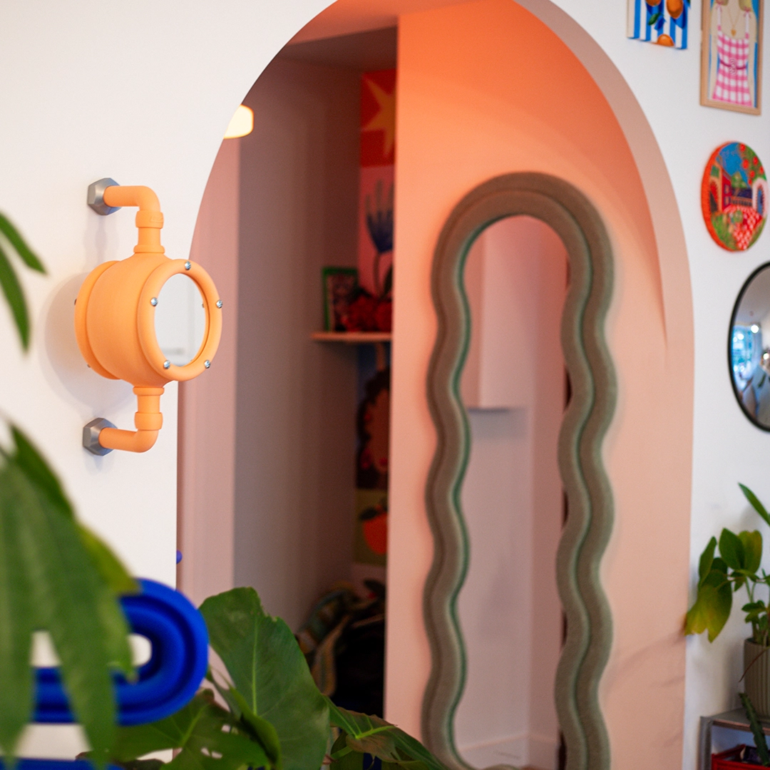 De la série 30 jours/30 impressions 3D à l'objet : le miroir rotatif de Léo Lorini