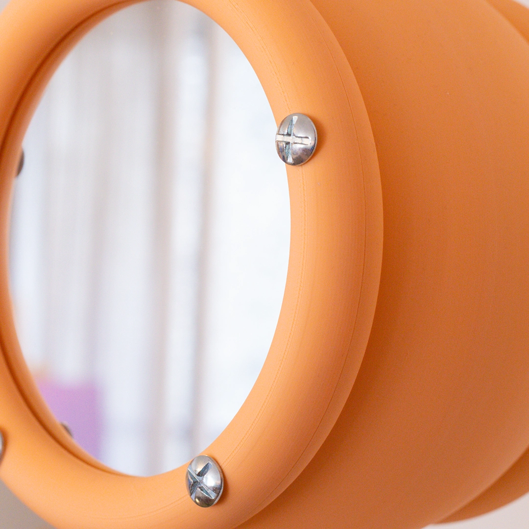 De la série 30 jours/30 impressions 3D à l'objet : le miroir rotatif de Léo Lorini