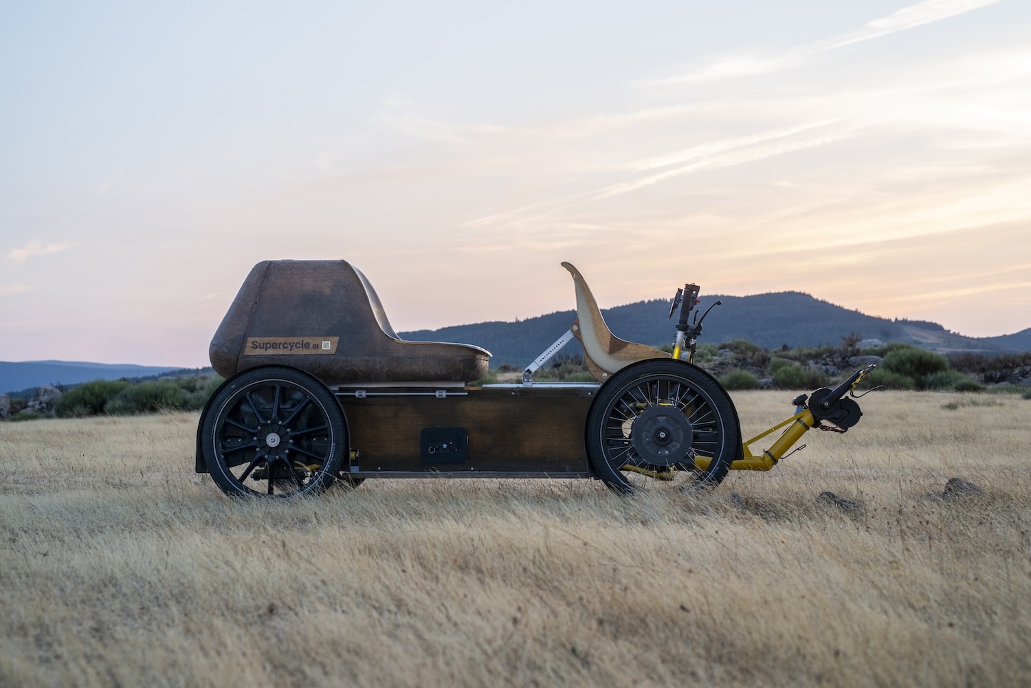 Supercycle : Le quadricycle électrique autoconstruit qui défie les codes de la mobilité douce