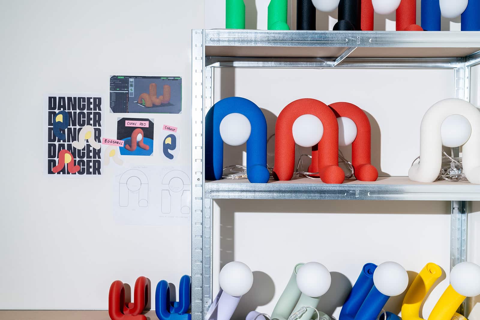 Dancer lamp d'Emil Robbrecht : quand l'impression 3D sculpte le mouvement en PLA végétal Dancer lamp d'Emil Robbrecht : quand l'impression 3D sculpte le mouvement en PLA végétal