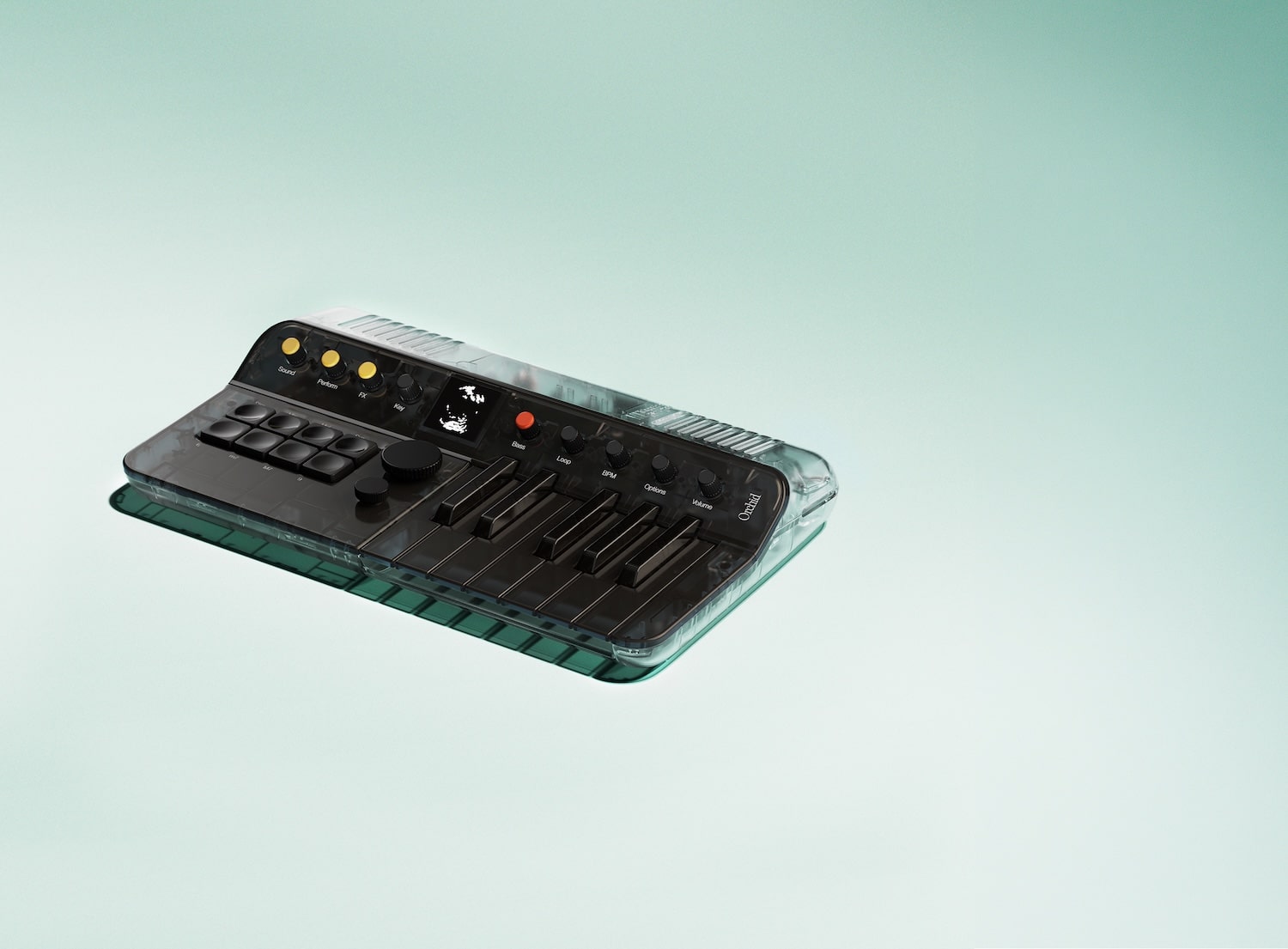 Quand le synthé se met à nu : Telepathic Instruments lance le Clear Orchid Arctic, version transparente d'un objet déjà culte
