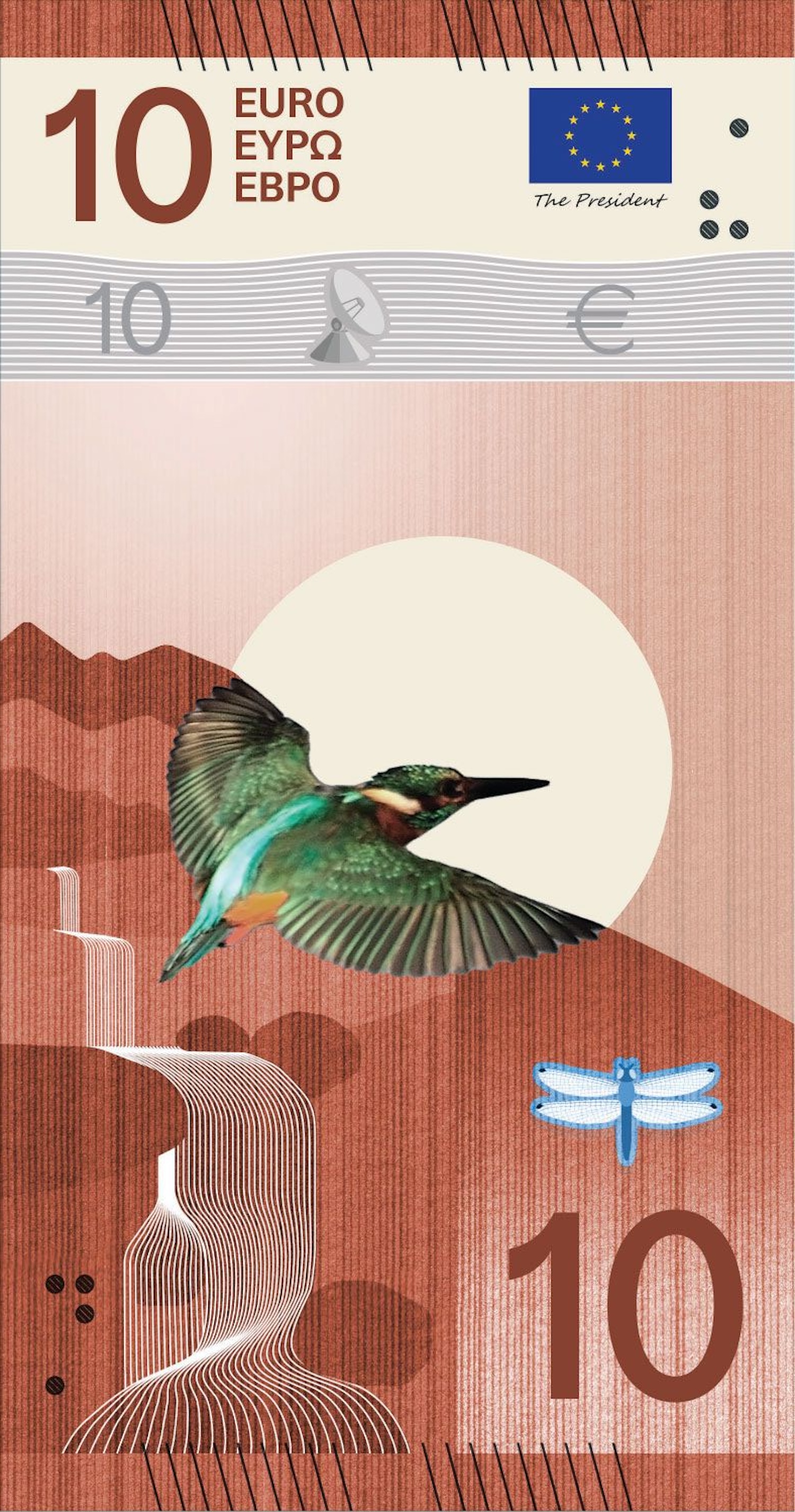EU Banknotes : le Studio Idaë dessine des billets en euros traversés par le vol des oiseaux EU Banknotes : le Studio Idaë dessine des billets en euros traversés par le vol des oiseaux
