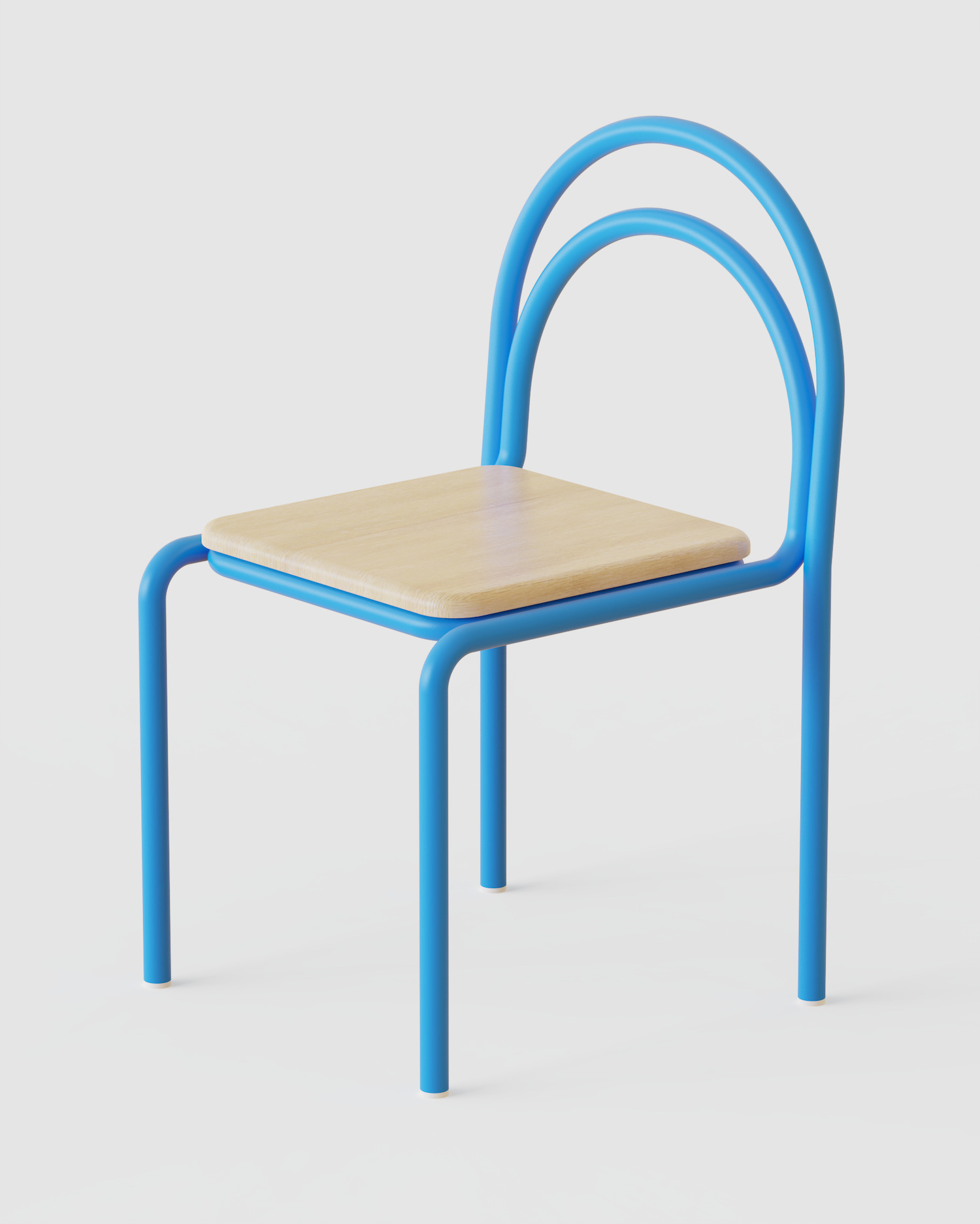Manuel Golub plie le tube d'acier et rend hommage à la chaise de bistrot Manuel Golub plie le tube d'acier et rend hommage à la chaise de bistrot