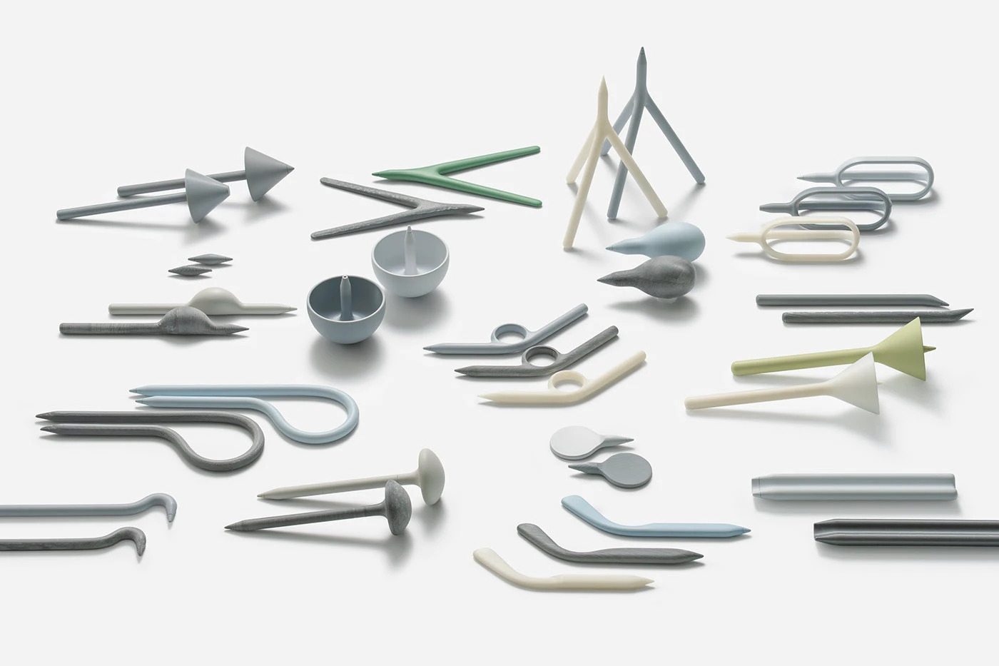 Write, Draw, Think : le studio BKID imagine seize outils d'écriture pour le Musée national du Hangeul